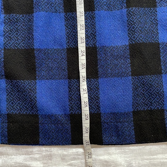 3/$15 Beautiful Sleeveless Dress by Monteau Checkered Dress lace Top Size XS - Picture 7 of 7